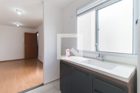 Cozinha de apartamento para alugar com 2 quartos, 44m² em Vila Sao Paulo, Mogi das Cruzes