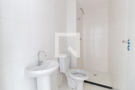 Banheiro de apartamento para alugar com 1 quarto, 35m² em Jardim Prudência, São Paulo