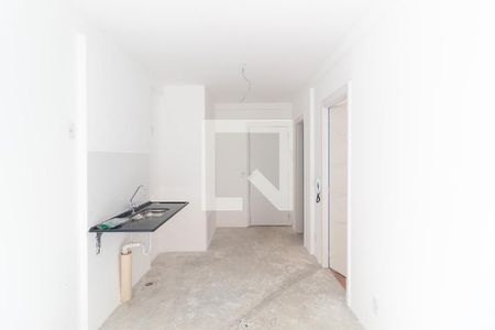 Sala/Cozinha conjugados de apartamento para alugar com 1 quarto, 35m² em Jardim Prudência, São Paulo