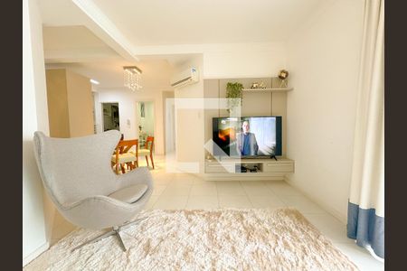 Sala de TV de apartamento para alugar com 2 quartos, 82m² em Ingleses do Rio Vermelho, Florianópolis