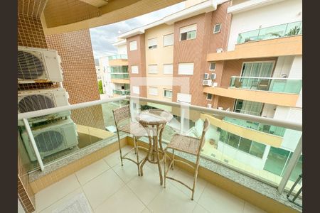 Varanda da Sala de apartamento para alugar com 2 quartos, 82m² em Ingleses do Rio Vermelho, Florianópolis