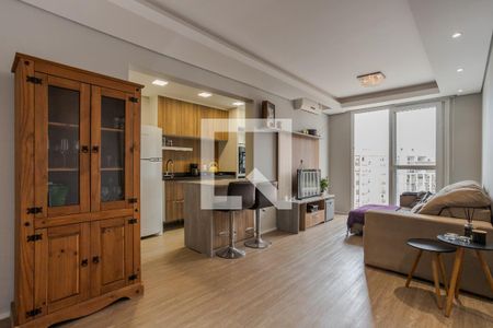 Sala de apartamento à venda com 3 quartos, 74m² em Jardim Itu, Porto Alegre