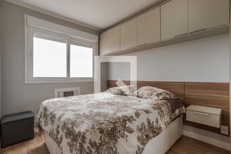 Suíte de apartamento à venda com 3 quartos, 74m² em Jardim Itu, Porto Alegre