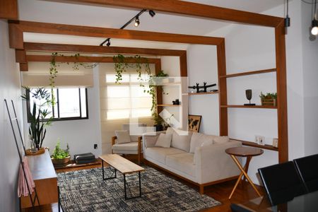 Sala de apartamento à venda com 3 quartos, 112m² em Santo Antônio, São Caetano do Sul