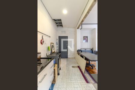 Cozinha de kitnet/studio à venda com 1 quarto, 40m² em Centro Histórico de São Paulo, São Paulo