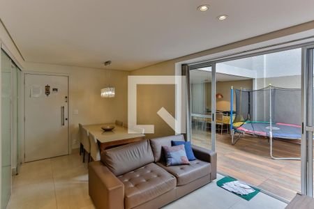 Sala de apartamento à venda com 3 quartos, 114m² em Lourdes, Belo Horizonte