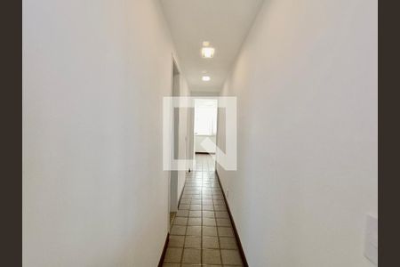 Corredor de apartamento para alugar com 3 quartos, 163m² em Lagoa, Rio de Janeiro