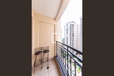 Sacada da Sala de apartamento para alugar com 2 quartos, 57m² em Cidade Monções, São Paulo