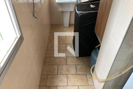 Área de Serviço de apartamento para alugar com 1 quarto, 54m² em Caiçara, Praia Grande