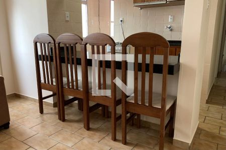 Sala de apartamento para alugar com 1 quarto, 54m² em Caiçara, Praia Grande