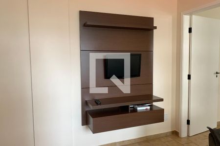 Sala de apartamento para alugar com 1 quarto, 54m² em Caiçara, Praia Grande