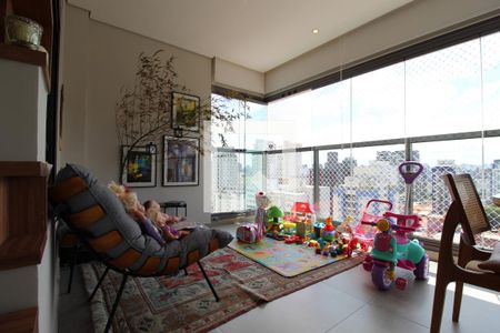 Sala de Estar de apartamento à venda com 2 quartos, 98m² em Vila Olímpia, São Paulo