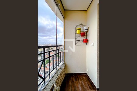 Varanda da Sala de apartamento à venda com 3 quartos, 73m² em Vila Monumento, São Paulo