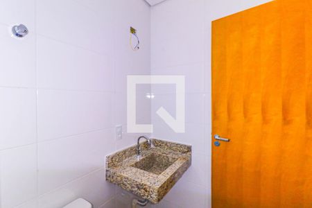 Banheiro de kitnet/studio à venda com 1 quarto, 31m² em Jardim Caravelas, São Paulo