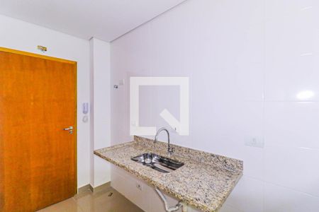 Cozinha de kitnet/studio à venda com 1 quarto, 31m² em Jardim Caravelas, São Paulo
