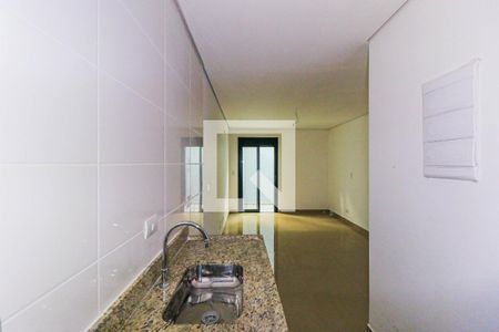 Cozinha de kitnet/studio à venda com 1 quarto, 31m² em Jardim Caravelas, São Paulo