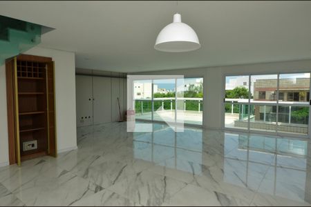 Sala de apartamento para alugar com 3 quartos, 180m² em Recreio dos Bandeirantes, Rio de Janeiro