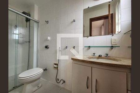 Banheiro da Suíte de apartamento à venda com 2 quartos, 87m² em Luxemburgo, Belo Horizonte