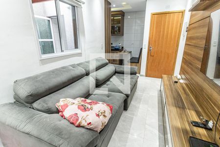 Sala de apartamento para alugar com 2 quartos, 46m² em Vila Junqueira, Santo André