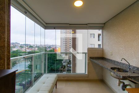 Varanda gourmet de apartamento à venda com 2 quartos, 59m² em Vila Ema, São Paulo