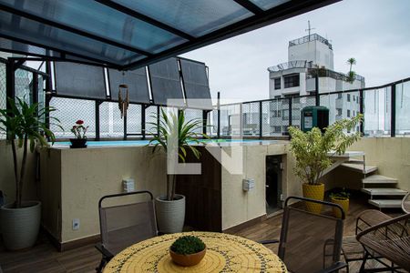 Apartamento à venda com 186m², 3 quartos e 2 vagasÁrea Externa da Cobertura