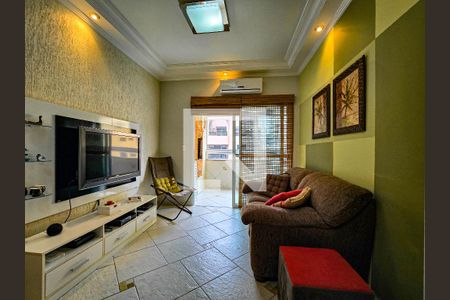 Sala de apartamento para alugar com 2 quartos, 79m² em Balneario Cidade Atlantica, Guarujá