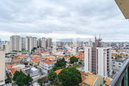 Varanda vista de apartamento para alugar com 2 quartos, 60m² em Chácara Santo Antônio (zona Leste), São Paulo