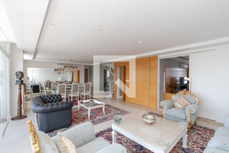 Sala de apartamento à venda com 4 quartos, 380m² em Brooklin Paulista, São Paulo