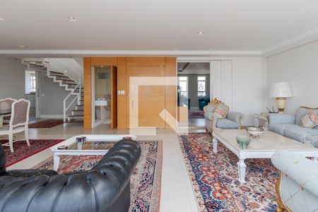 Sala de apartamento à venda com 4 quartos, 380m² em Brooklin Paulista, São Paulo