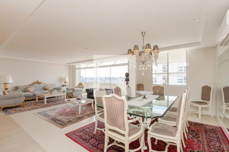 Sala de apartamento à venda com 4 quartos, 380m² em Brooklin Paulista, São Paulo