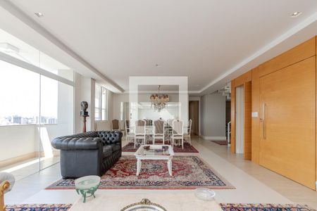 Sala de apartamento à venda com 4 quartos, 380m² em Brooklin Paulista, São Paulo