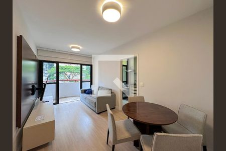Casa de condomínio para alugar com 52m², 1 quarto e 1 vagaSala