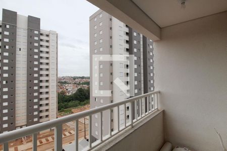 Varanda da Sala de apartamento para alugar com 2 quartos, 51m² em Jardim Abatiá, Sorocaba