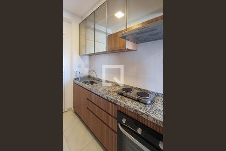 Cozinha de kitnet/studio para alugar com 1 quarto, 26m² em Santana, São Paulo