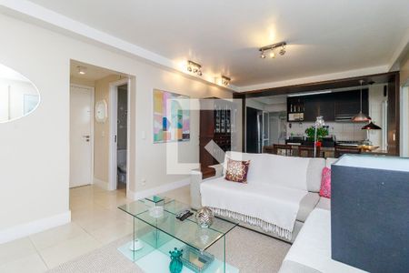 Sala de apartamento à venda com 3 quartos, 130m² em Santo Amaro, São Paulo