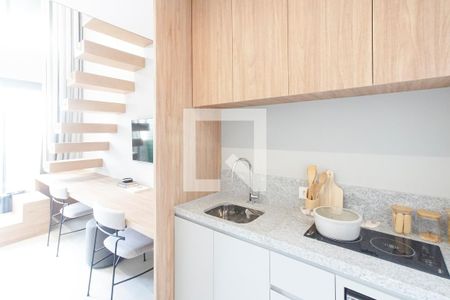 Apartamento à venda com 35m², 1 quarto e sem vaga Apartamento à venda com 35m², 1 quarto e sem vagaCozinha