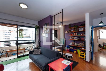 Sala de apartamento à venda com 2 quartos, 96m² em Perdizes, São Paulo