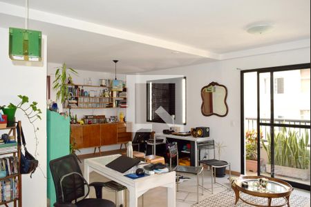 Sala de apartamento à venda com 1 quarto, 63m² em Pinheiros, São Paulo
