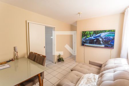 Sala de apartamento à venda com 3 quartos, 71m² em Graça, Belo Horizonte