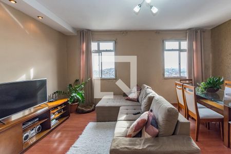 Sala de apartamento para alugar com 3 quartos, 95m² em Madre Gertrudes, Belo Horizonte