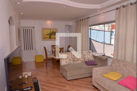 Detalhe Sala de casa à venda com 3 quartos, 250m² em Jardim Alvorada, Santo André