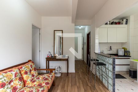 Sala de apartamento para alugar com 1 quarto, 46m² em Campos Elíseos, São Paulo