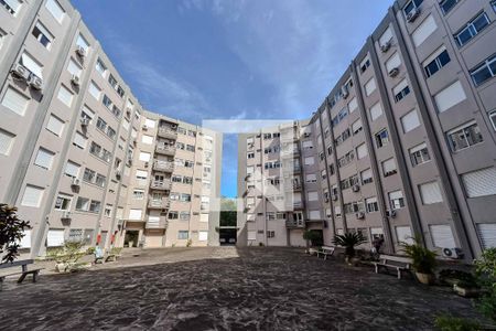 Apartamento à venda com 38m², 1 quarto e sem vagaFachada interna