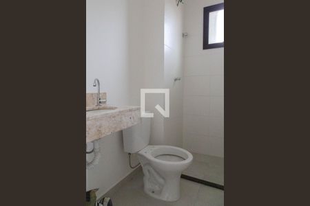 Banheiro de kitnet/studio à venda com 1 quarto, 28m² em Vila Galvão, Guarulhos