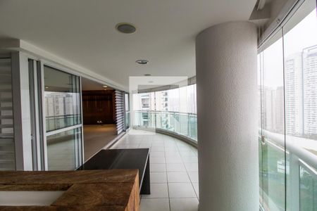 Varanda gourmet de apartamento à venda com 3 quartos, 262m² em Alphaville Empresarial, Barueri