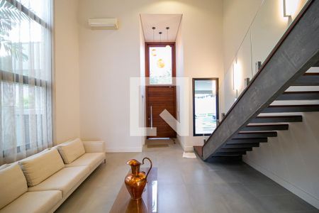Sala de Estar de casa de condomínio para alugar com 4 quartos, 292m² em Vila Suiça, Indaiatuba