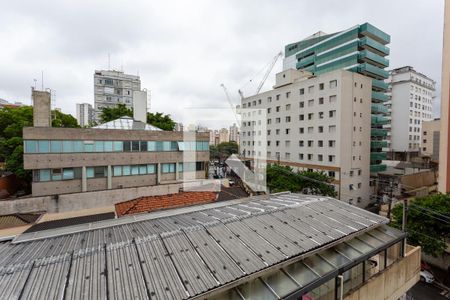 Vista da Sala - Uninove de apartamento à venda com 1 quarto, 45m² em Liberdade, São Paulo