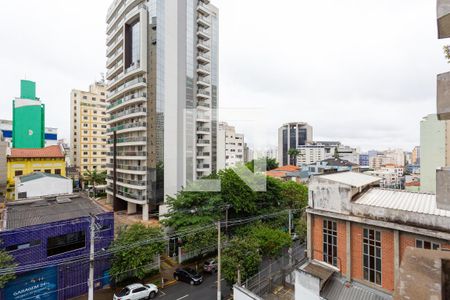 Apartamento à venda com 45m², 1 quarto e 1 vagaVista da varanda