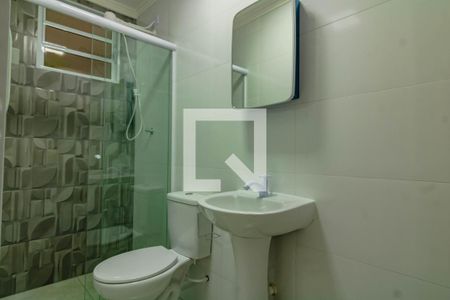 Banheiro de kitnet/studio para alugar com 1 quarto, 16m² em Jabaquara, São Paulo