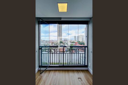 Varanda da Sala de apartamento à venda com 2 quartos, 54m² em Quarta Parada, São Paulo